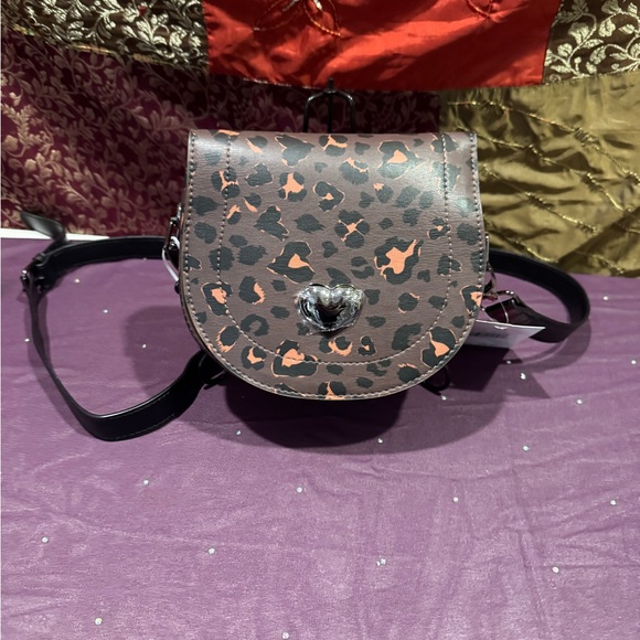 Betsey Johnson Handbags - Betsey Johnson Leopard Print Crossbody Bag